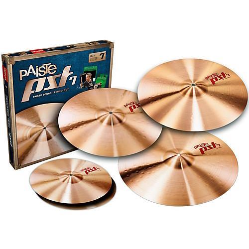 Paiste PST7 Cymbal Set14/18/20 Session Cymbal Pack BONUS 18"-Cymbals-Yamaha-Engadine Music