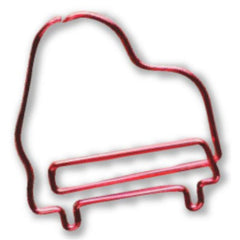 Paper Clip Grand Piano Pack of 8