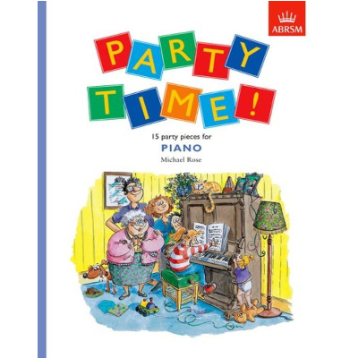 Party Time! 15 party pieces for piano-Piano & Keyboard-ABRSM-Engadine Music