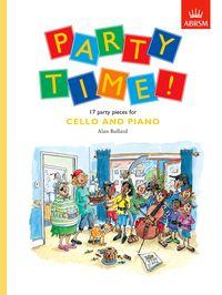 Party Time! 17 party pieces for cello and piano-Strings-ABRSM-Engadine Music