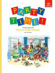 Party Time! 17 party pieces for cello and piano-Strings-ABRSM-Engadine Music