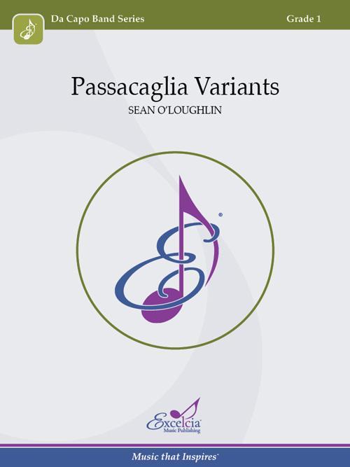 Passacaglia Variants, Sean O'Loughlin Concert Band Grade 1-Concert Band-Excelcia Music-Engadine Music