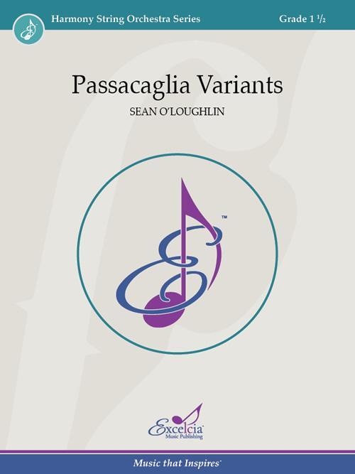 Passacaglia Variants, Sean O'Loughlin String Orchestra Grade 1.5-String Orchestra-Excelcia Music-Engadine Music