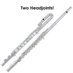 Pearl 201US Alto Flute with Curved & Straight Head