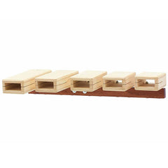 Pearl Concert Temple Blocks - Set Of 5