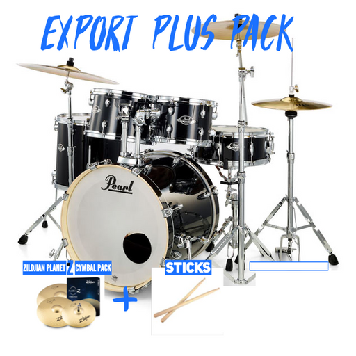 Pearl Export Plus Drum Pack - Various Configurations + Colours