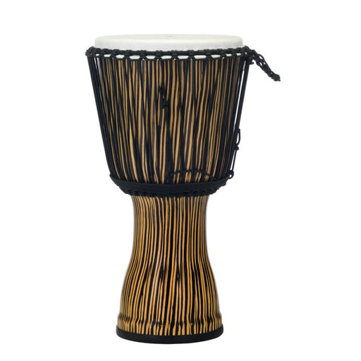 Pearl Rope Tuned Djembe | Synthetic Shell | Zebra Glass