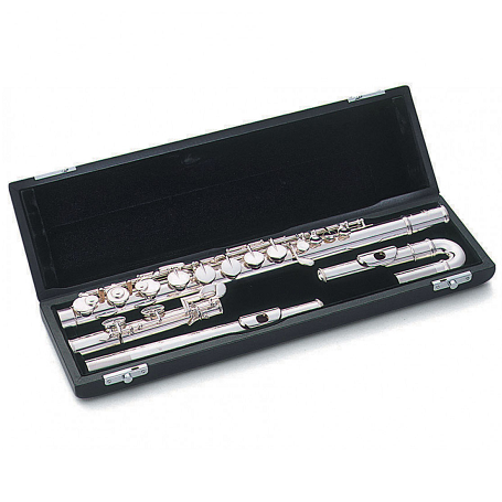 Pearl Student Flute P505EUS With Curved Head Joint Package (P-505EUS)-Flute-Pearl-Engadine Music