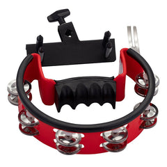 Pearl Ultra Grip Tambourine With Adjustable Vol (Steel)