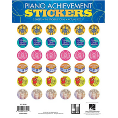 Piano Achievement Stickers-Stationery-Willis Music-Engadine Music