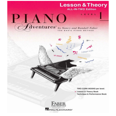 Piano Adventures All-In-Two Level 1 - Lesson & Theory Book-Piano & Keyboard-Faber Piano Adventures-Engadine Music