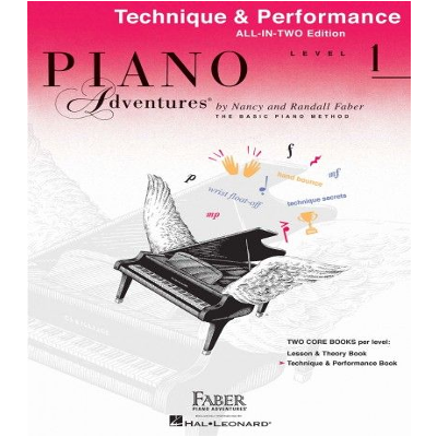 Piano Adventures All-In-Two Level 1 - Technique & Performance Book-Piano & Keyboard-Faber Piano Adventures-Engadine Music