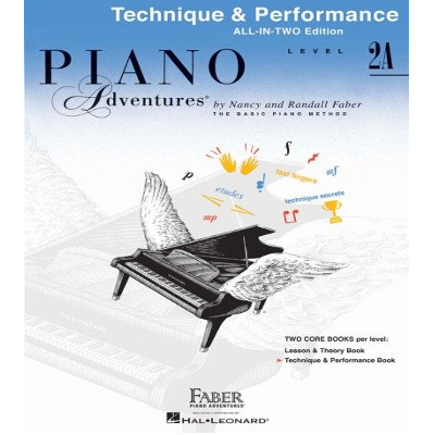 Piano Adventures All-In-Two Level 2A - Technique & Performance Book-Piano & Keyboard-Faber Piano Adventures-Engadine Music