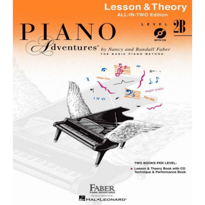 Piano Adventures All-In-Two Level 2B - Lesson & Theory Book-Piano & Keyboard-Faber Piano Adventures-Engadine Music