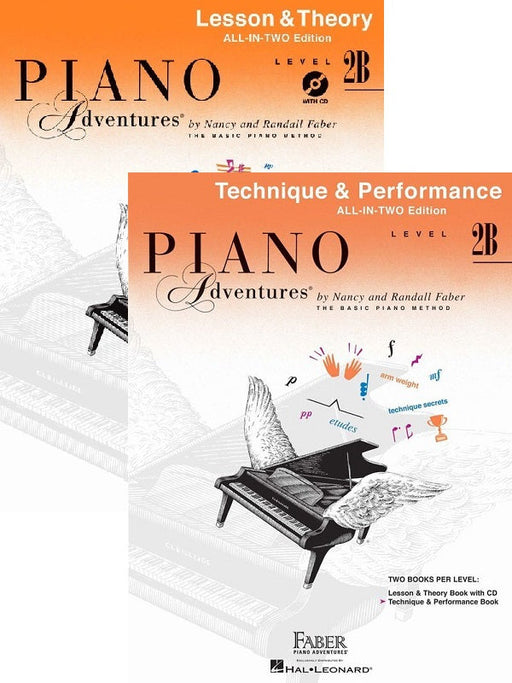 Piano Adventures All-In-Two Level 2B - Various