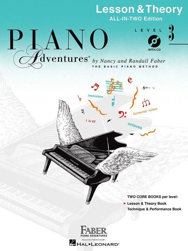 Piano Adventures All-In-Two Level 3 - Various