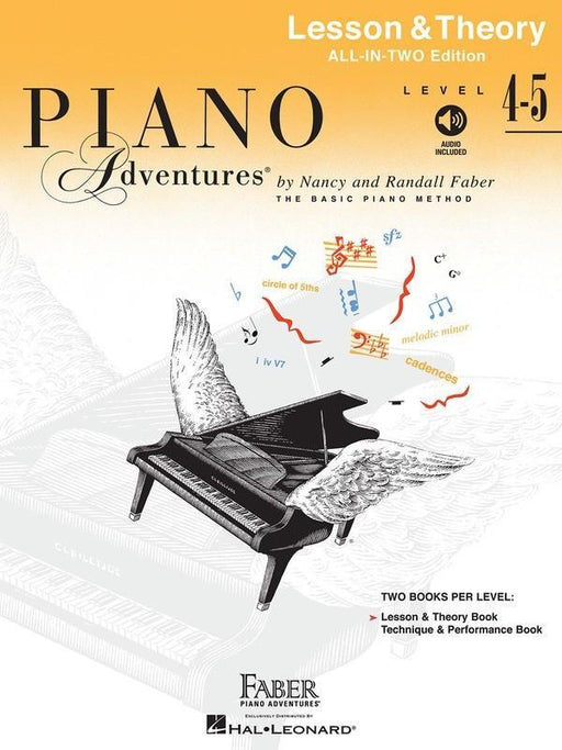 Piano Adventures All-In-Two Level 4-5, Lesson & Theory Book-Piano & Keyboard-Faber Piano Adventures-Engadine Music