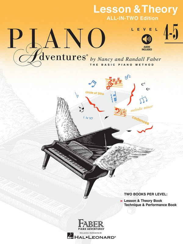 Piano Adventures All-In-Two Level 4-5 - Various
