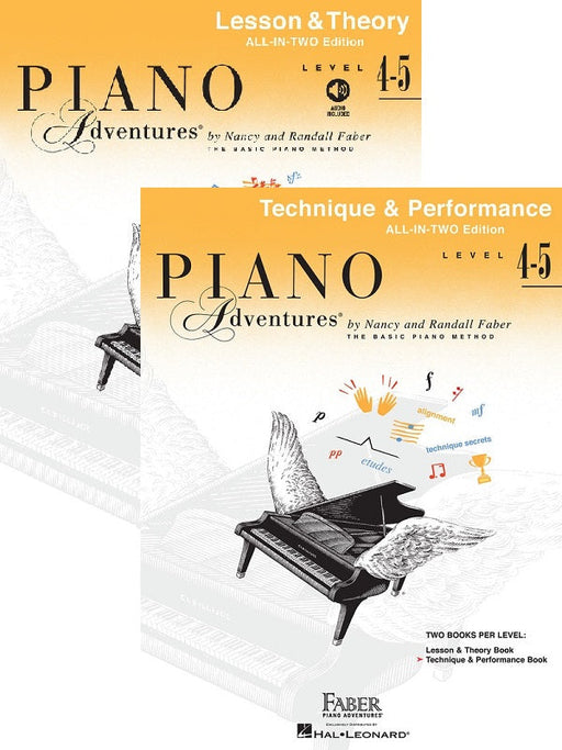 Piano Adventures All-In-Two Level 4-5 - Various