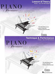 Piano Adventures All-In-Two Primer Level - Various