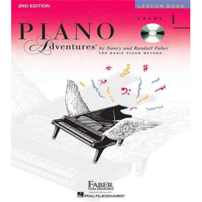 Piano Adventures Level 1 - Lesson Book Book/CD-Piano & Keyboard-Faber Piano Adventures-Engadine Music