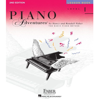Piano Adventures Level 1 - Lesson Book-Piano & Keyboard-Faber Piano Adventures-Engadine Music