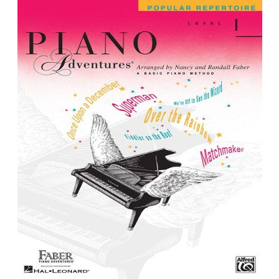Piano Adventures Level 1 - Popular Repertoire Book-Piano & Keyboard-Faber Piano Adventures-Engadine Music