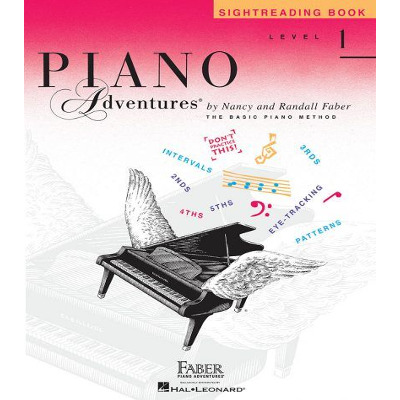 Piano Adventures Level 1 - Sightreading Book-Piano & Keyboard-Faber Piano Adventures-Engadine Music