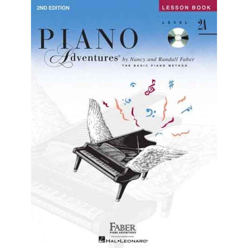Piano Adventures Level 2A - Lesson Book/CD-Piano & Keyboard-Faber Piano Adventures-Engadine Music