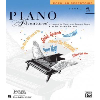 Piano Adventures Level 2A - Popular Repertoire Book-Piano & Keyboard-Faber Piano Adventures-Engadine Music
