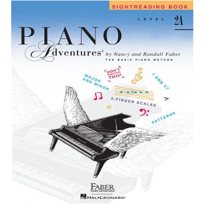 Piano Adventures Level 2A - Sightreading Book-Piano & Keyboard-Faber Piano Adventures-Engadine Music