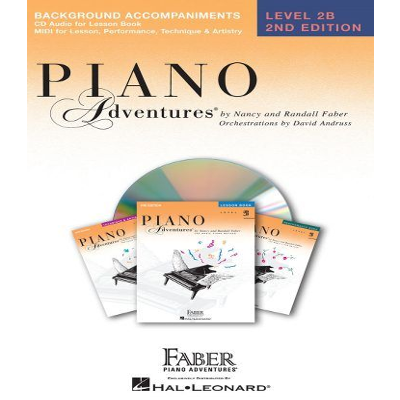 Piano Adventures Level 2B - Lesson Accompaniment CD-Piano & Keyboard-Faber Piano Adventures-Engadine Music