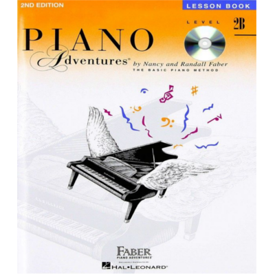 Piano Adventures Level 2B - Lesson Book/CD-Piano & Keyboard-Faber Piano Adventures-Engadine Music