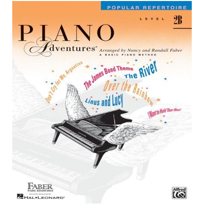 Piano Adventures Level 2B - Popular Repertoire Book-Piano & Keyboard-Faber Piano Adventures-Engadine Music