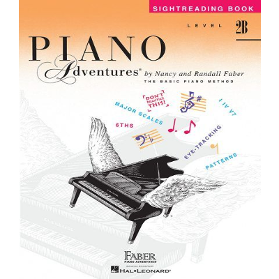 Piano Adventures Level 2B - Sightreading Book-Piano & Keyboard-Faber Piano Adventures-Engadine Music