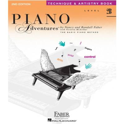 Piano Adventures Level 2B - Technique & Artistry Book-Piano & Keyboard-Faber Piano Adventures-Engadine Music