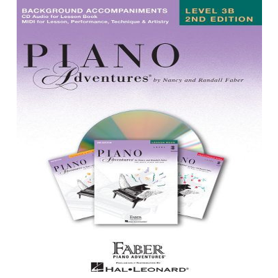 Piano Adventures Level 3B - Lesson Book Accompaniment CD-Piano & Keyboard-Faber Piano Adventures-Engadine Music