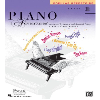 Piano Adventures Level 3B - Popular Repertoire Book-Piano & Keyboard-Faber Piano Adventures-Engadine Music