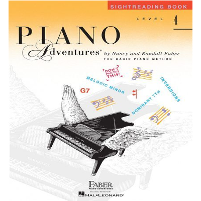 Piano Adventures Level 4 - Sightreading Book-Piano & Keyboard-Faber Piano Adventures-Engadine Music