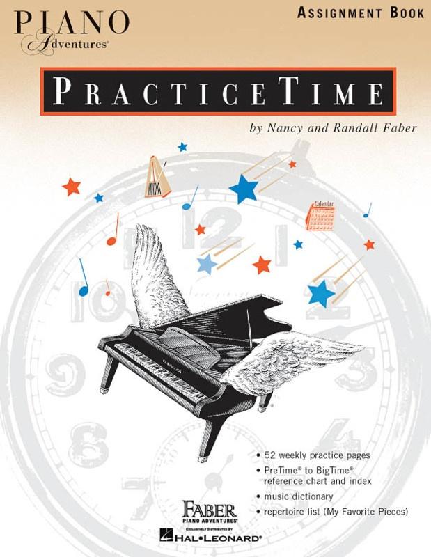 Piano Adventures PracticeTime Assignment Book-Piano & Keyboard-Faber Piano Adventures-Engadine Music