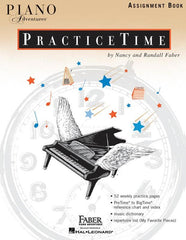 Piano Adventures PracticeTime Assignment Book-Piano & Keyboard-Faber Piano Adventures-Engadine Music