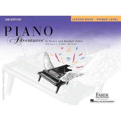 Piano Adventures Primer Level - Lesson Book Book/CD-Piano & Keyboard-Faber Piano Adventures-Engadine Music