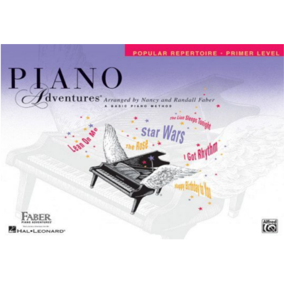 Piano Adventures Primer Level - Popular Repertoire Book-Piano & Keyboard-Faber Piano Adventures-Engadine Music
