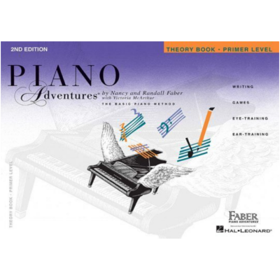 Piano Adventures Primer Level - Theory Book-Piano & Keyboard-Faber Piano Adventures-Engadine Music