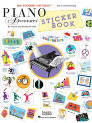 Piano Adventures Sticker Book