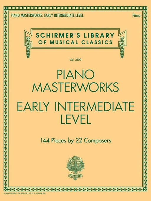 Piano Masterworks - Early Intermediate Level-Piano & Keyboard-G. Schirmer Inc.-Engadine Music