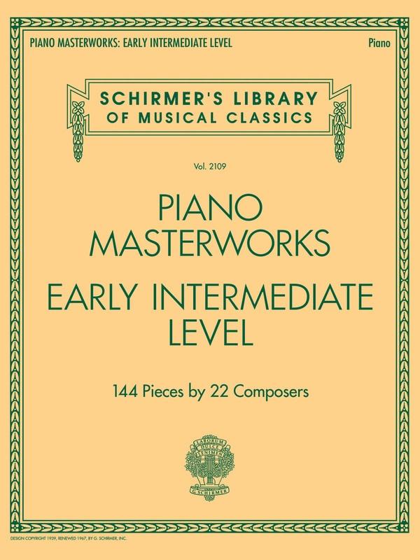 Piano Masterworks - Early Intermediate Level-Piano & Keyboard-G. Schirmer Inc.-Engadine Music