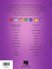 Piano by Color - Pop Songs