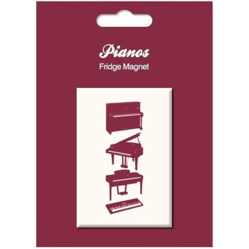 Pianos Vintage Fridge Magnet
