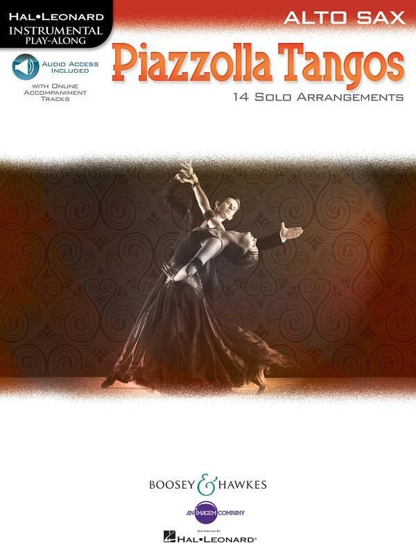 Piazzolla Tangos - Alto Saxophone-Woodwind-Boosey & Hawkes-Engadine Music